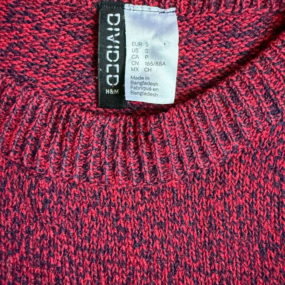 H&M Red Sweater - Picture 2 of 3